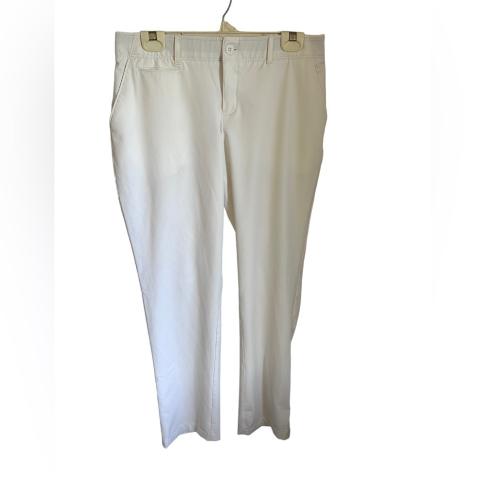 Under Armour Women's Straight Leg Pants - White